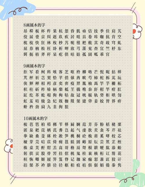 五行中禾的属性属于哪一类？五行属木的字有哪些？