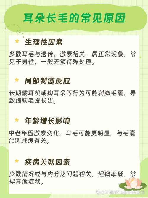 耳朵里长毛的人命运如何，是吉是凶？