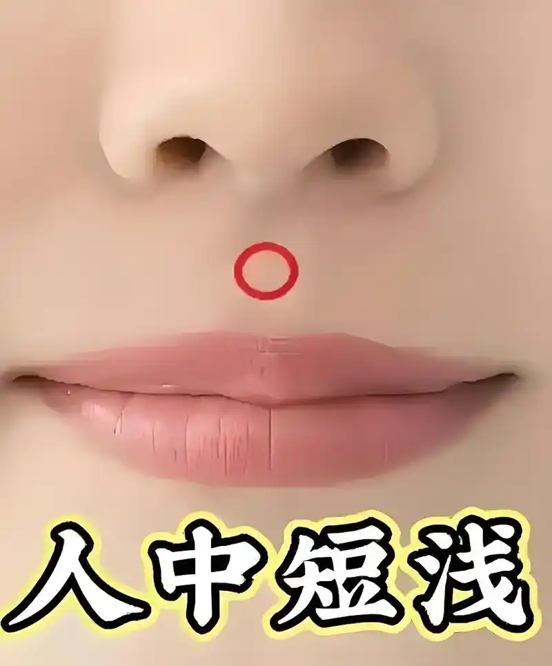 人中非常浅几乎看不见，这是不是某种疾病的表现？