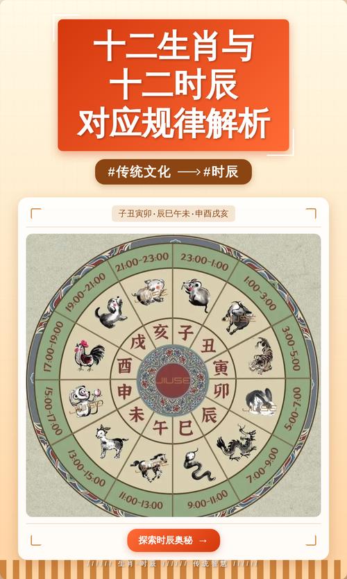 十二生肖各对应哪个时辰？能否详细介绍一下？