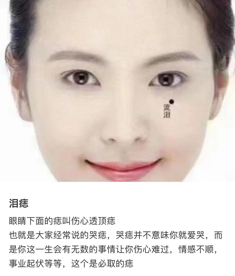 右眼有泪痣的女孩命运如何，是好是坏？