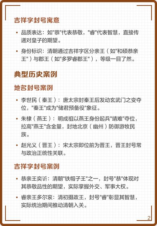 古代皇子名字和封号分别叫什么？