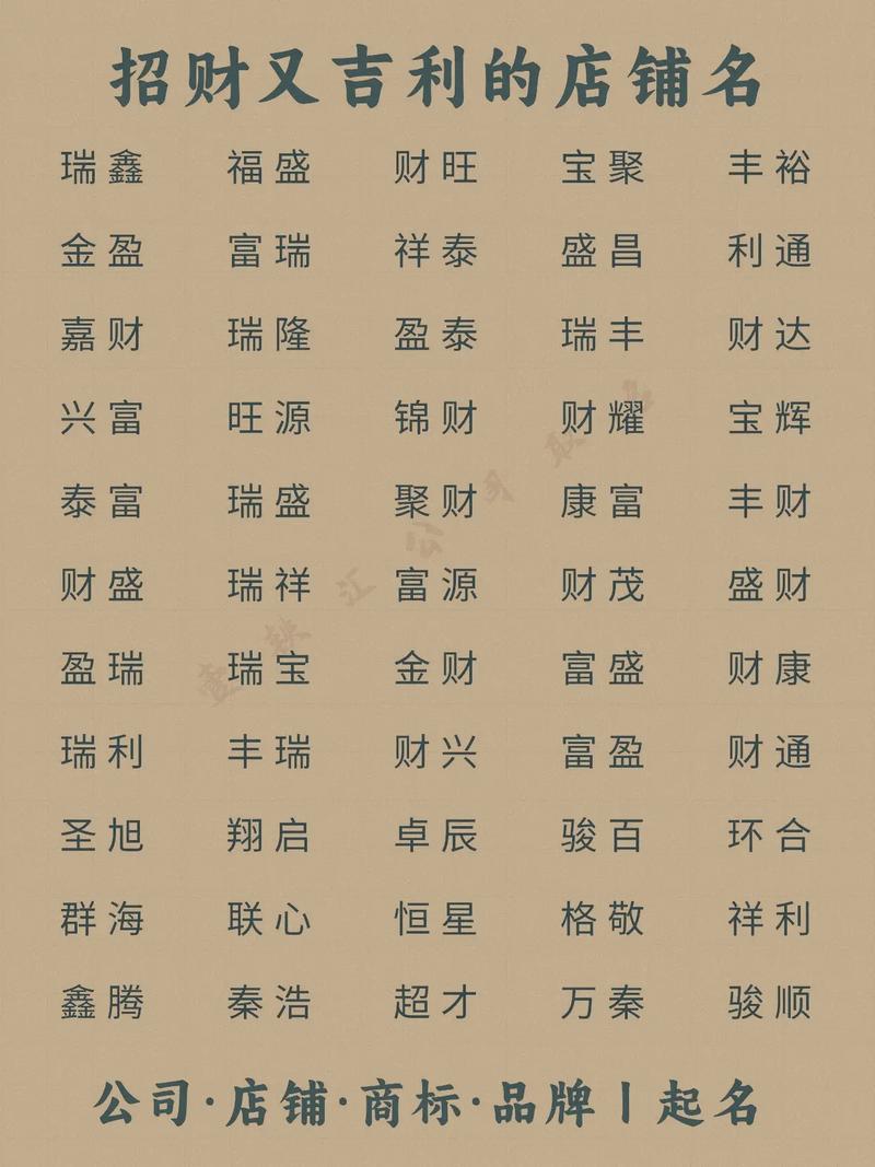 五行缺水店铺如何取名字才能招财旺运？