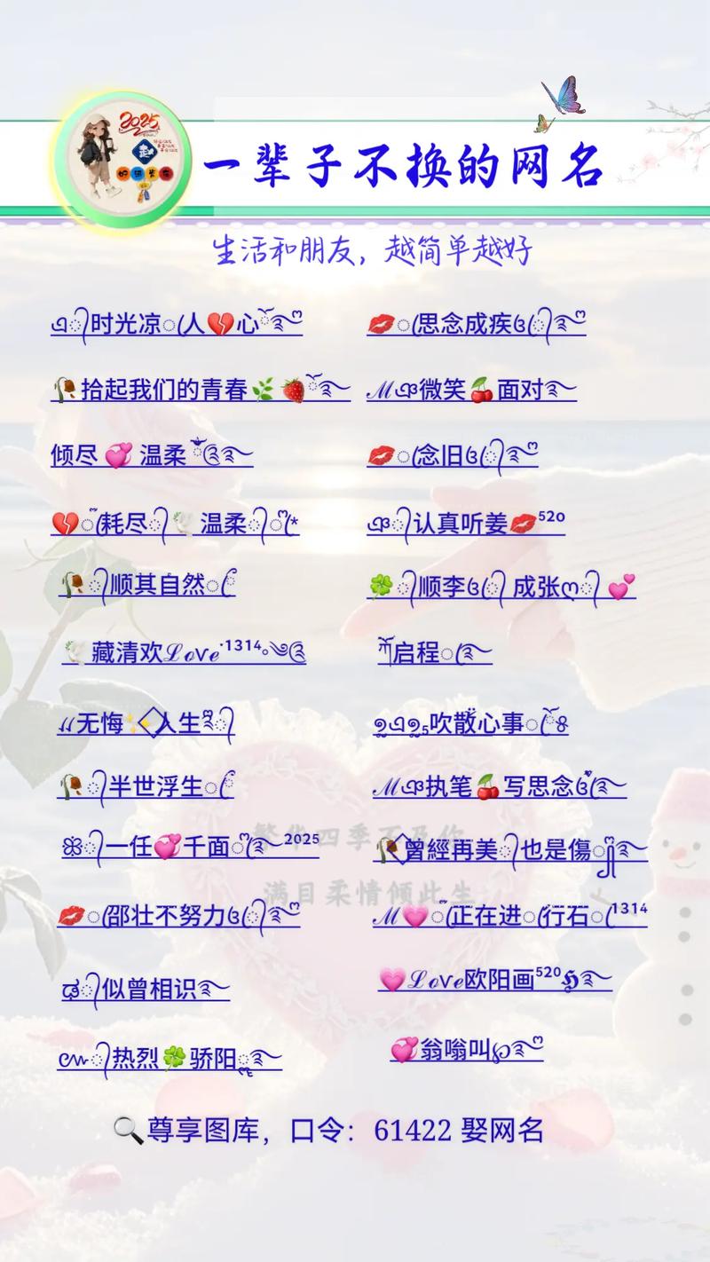 如何为空间取一个唯美的名字？