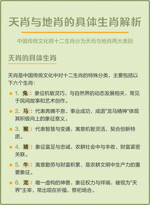 天上男肖属于哪个生肖？天肖具体包括哪几肖？