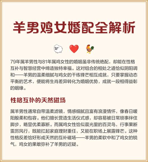 属羊女和属鸡男结婚后他们的婚姻运势如何？
