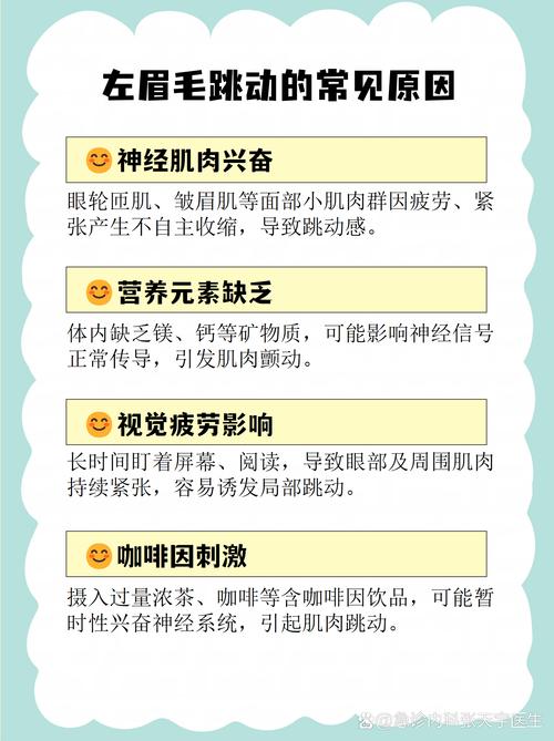 梦见左眉毛跳动有什么预兆或含义？