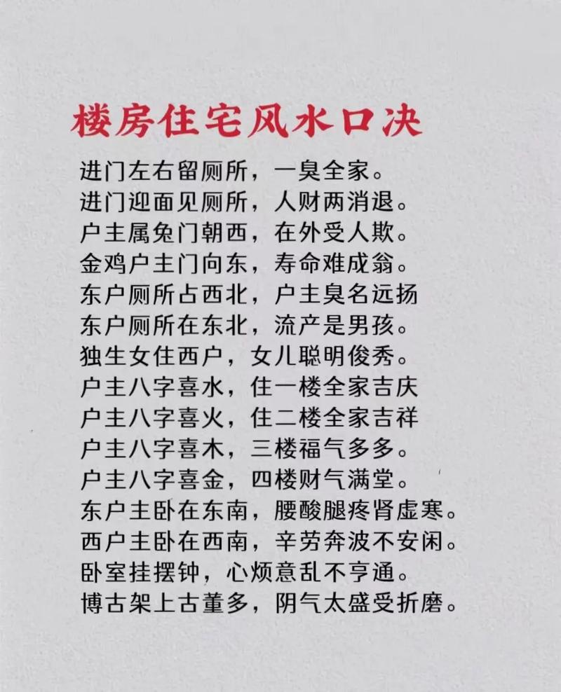 前怕牛栏后怕仓是什么意思，这风水住房忌讳有什么讲究？
