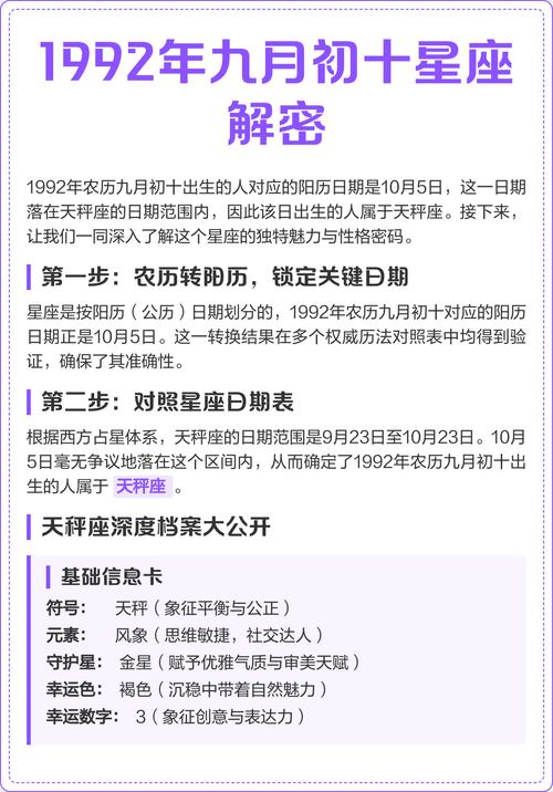 9月初十属于哪个星座？这是哪个星座的日期范围？