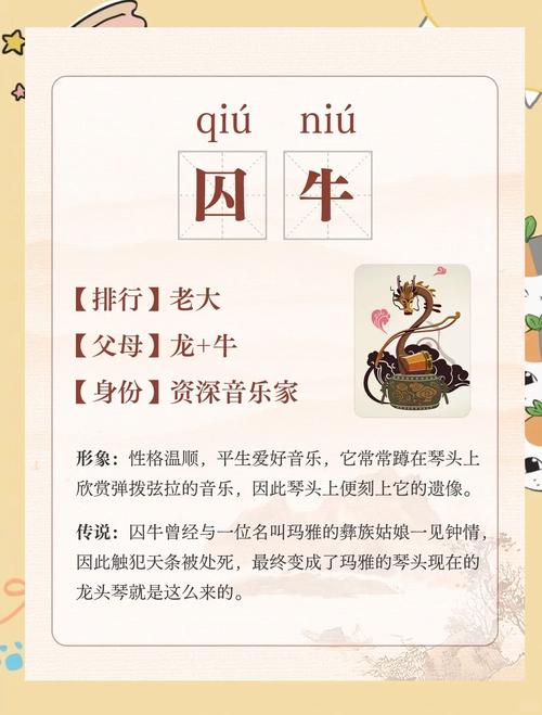 龙生九子各自的母亲分别是谁？