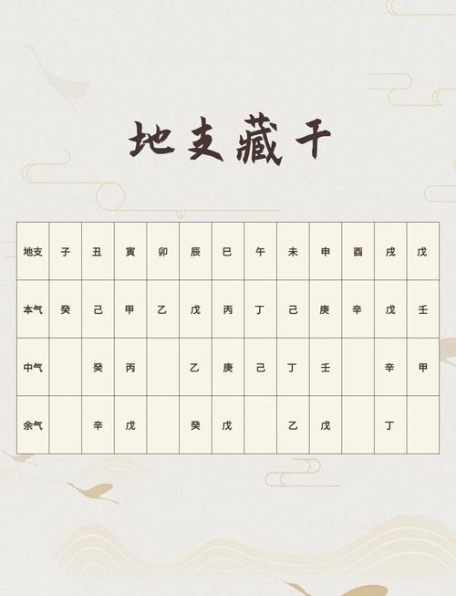 八字中所谓的藏干究竟指的是什么？