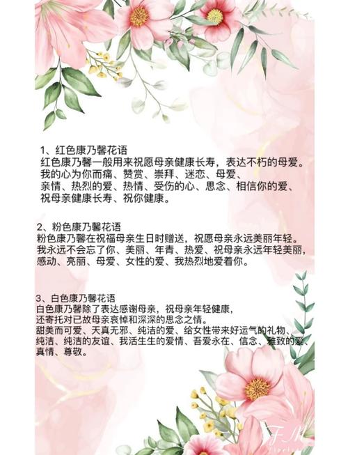 康乃馨的花语和寓意具体代表什么含义？