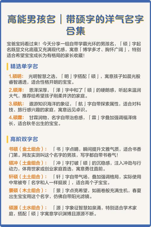 硕字取名有哪些禁忌和注意事项？