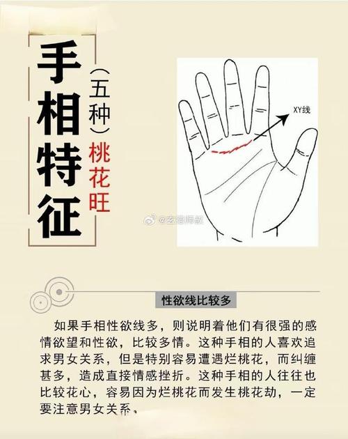 手相中多条桃花纹代表什么含义？