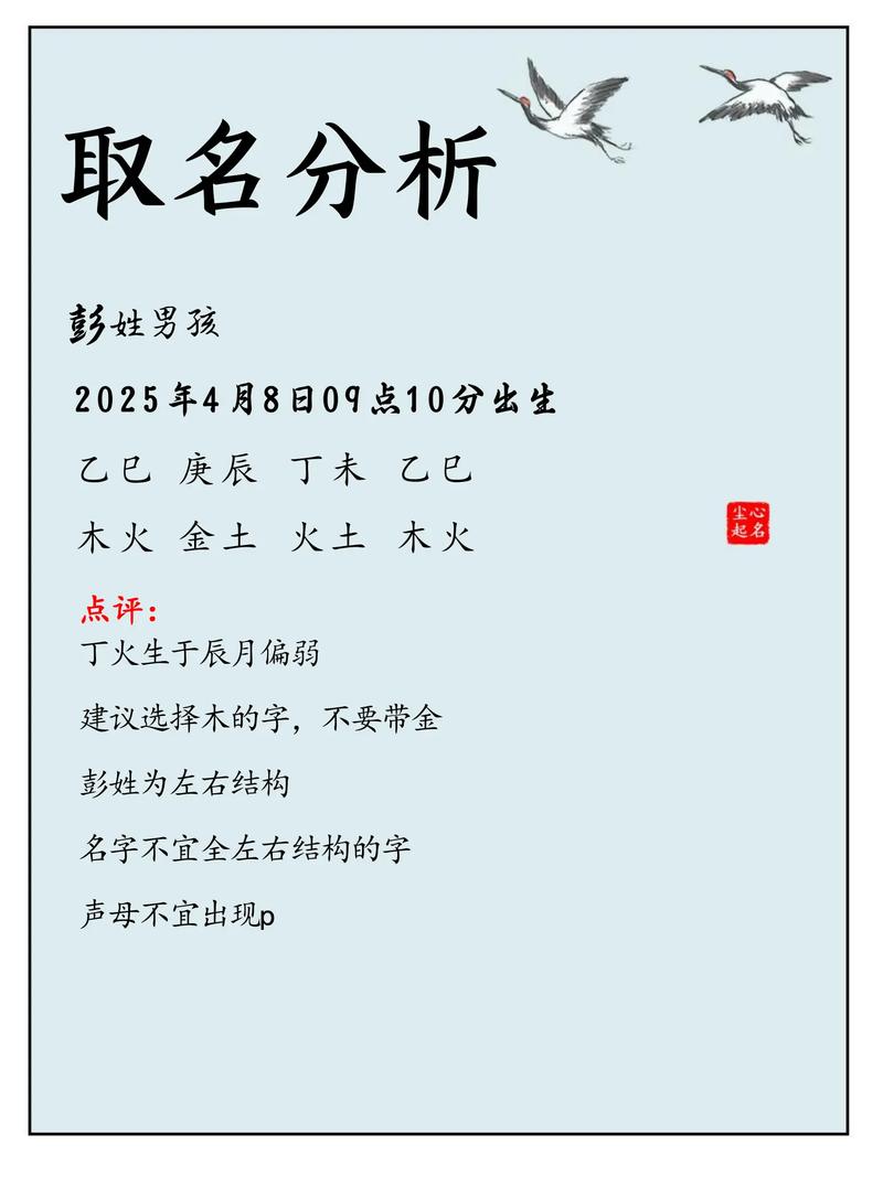 2022年有没有姓彭的男孩名字叫洋气虎宝的？