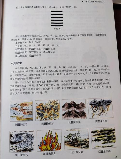 天地雷风水火山泽的顺序是什么？