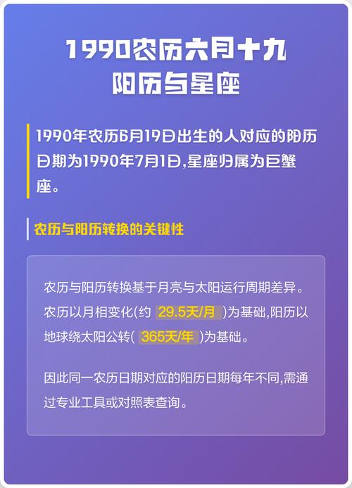 农历六月十九对应的星座是什么？为什么这一天会多磨难？