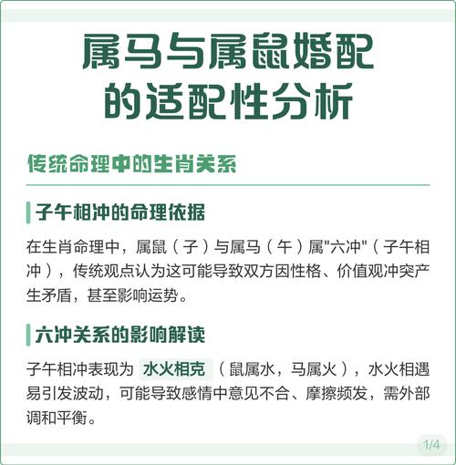 生肖属鼠和属马的人结婚是否相配，婚配关系如何？