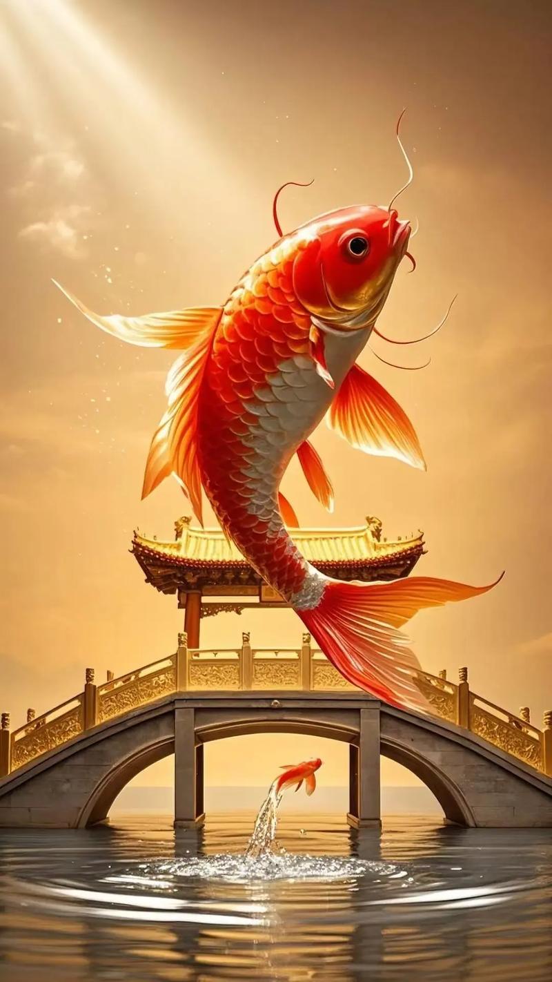 梦见大鲤鱼跳进怀中，这是否预示着好运即将降临？
