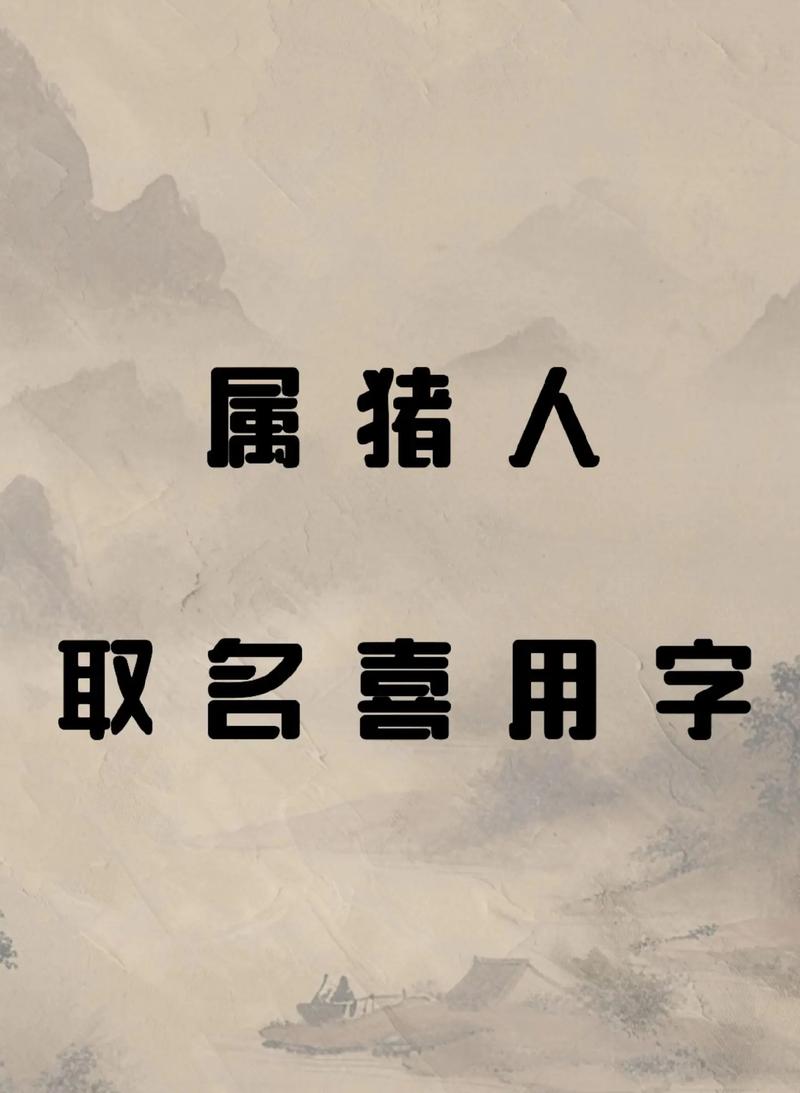 2020年属猪的女孩取什么寓意好的名字？
