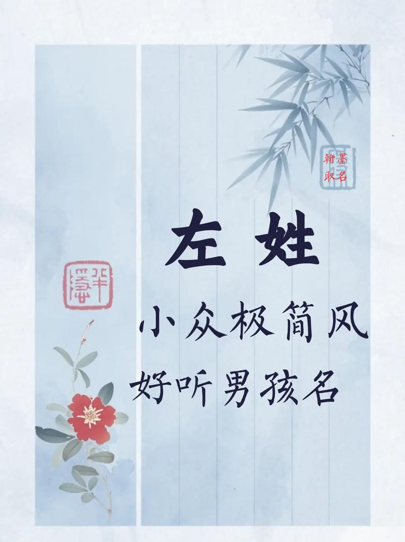 2023年有哪些好听的左姓男孩名字推荐？