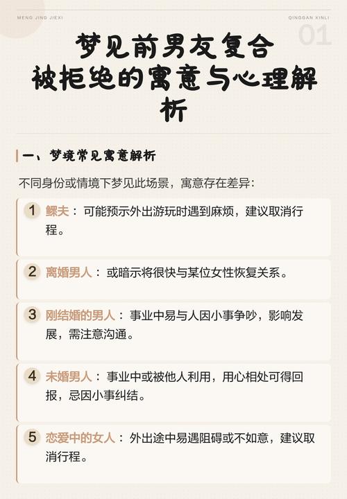 梦见与前男友复合预示着什么好事即将发生？