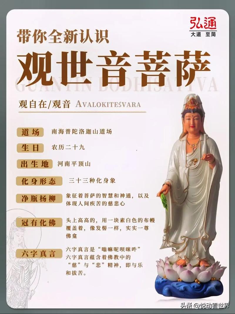 观音菩萨究竟拥有哪些神通力？观世音菩萨具足的六种神通力具体是哪些？