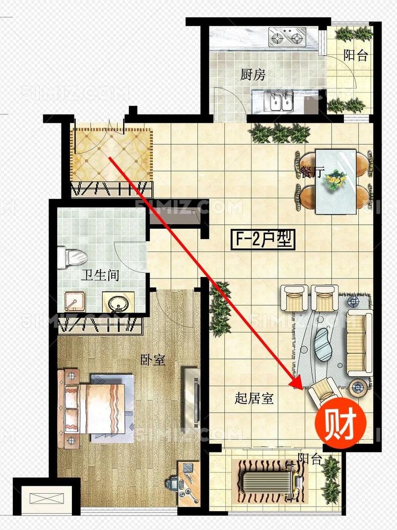 商铺门口直接对着什么方位的风水会影响财运，有什么讲究吗？