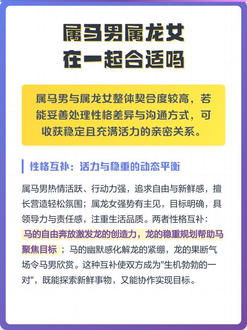 男属龙女属马组合财运如何，是否有利于财富增长？