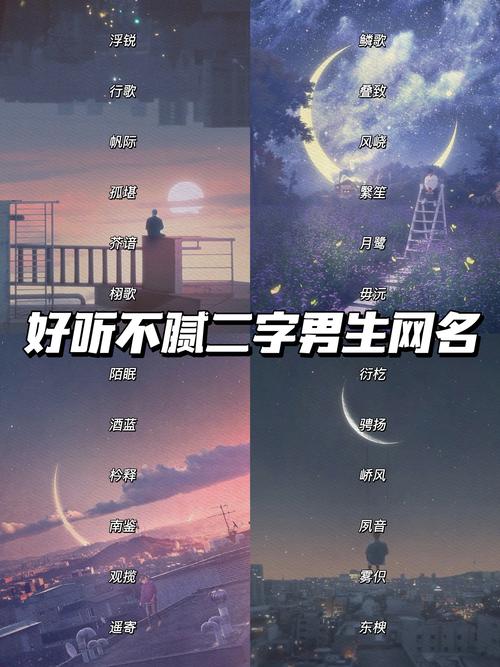有没有忒别稀少又好听的男孩名字两个字推荐？
