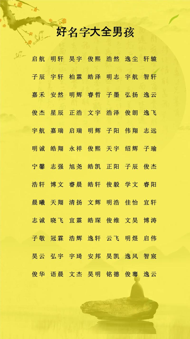 2026年免费推荐男孩姓名，有没有什么好听的缘分名字？