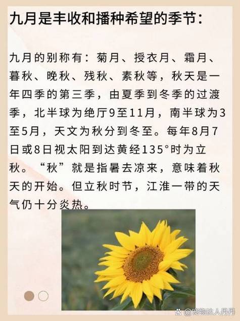 农历九月被称为什么秋？它属于哪种类型的秋？
