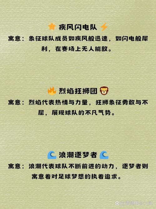 低调霸气的足球队名字，能否改成一个响亮的？