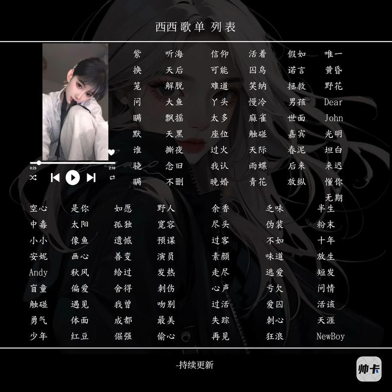 有没有适合深夜独自聆听的个性歌单推荐？