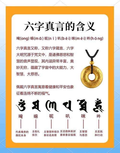 佛教六字真言的寓意和象征分别是什么？