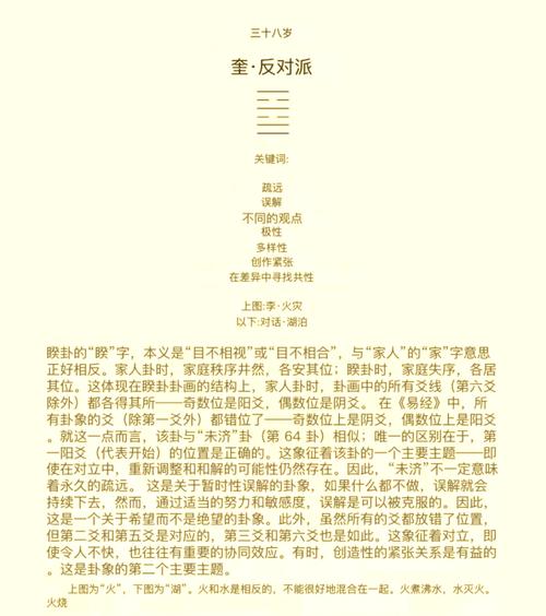 火泽睽卦如何解读个人运势？