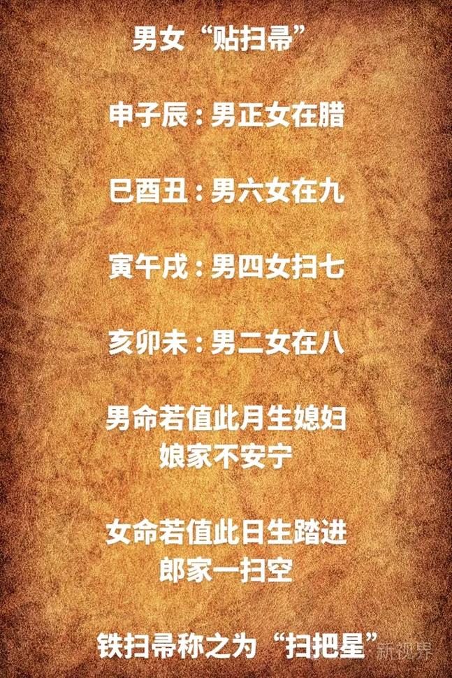 几月份出生的女性会被认为是扫把星吗？