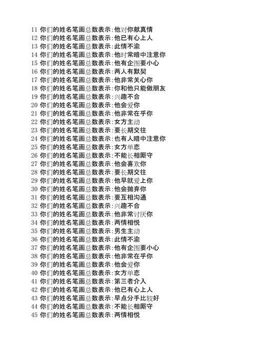 如何，准确判断两人爱情缘分？