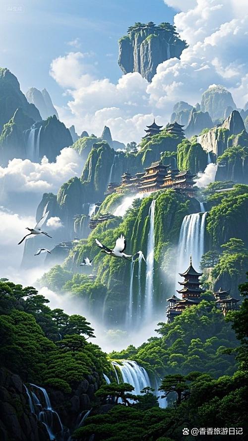 梦见我飞起来堪见山水，这是否预示着空中美丽的山水景象？