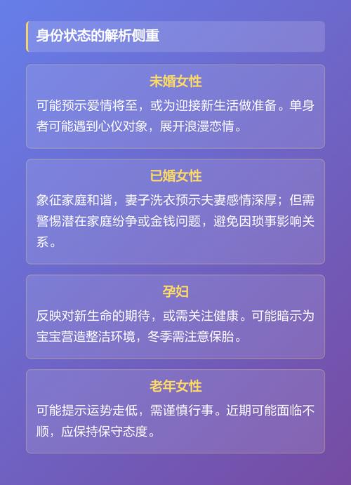 梦见洗衣服或鞋子有什么特殊预兆或含义？