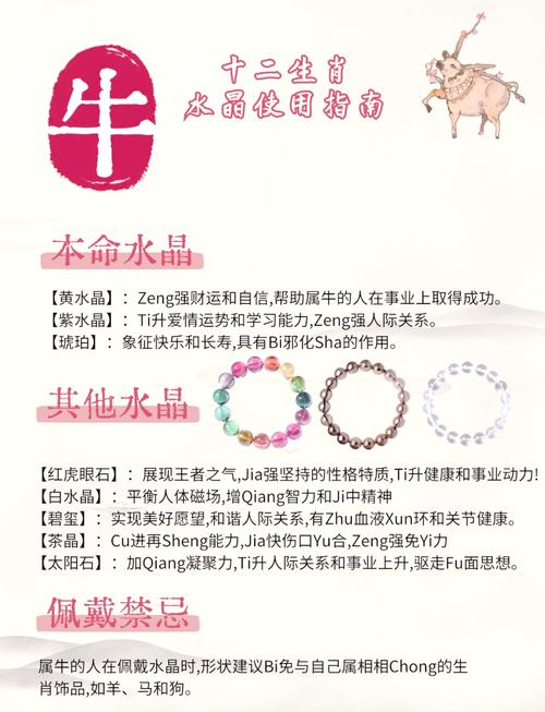 85年属牛的人适合佩戴哪种水晶饰品呢？有没有什么推荐？