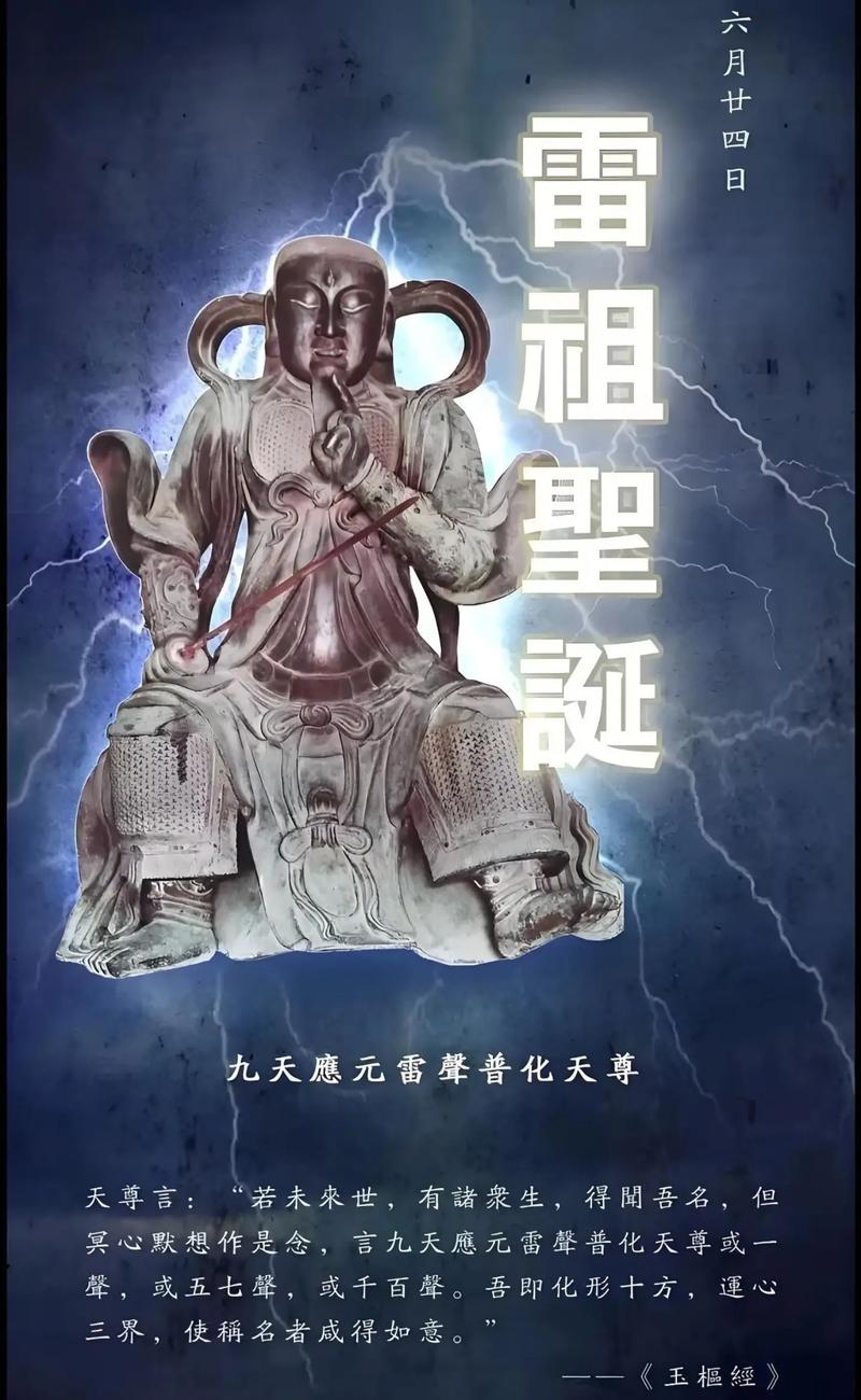 六月二十四日是哪位道教神仙的诞辰庆典呢？