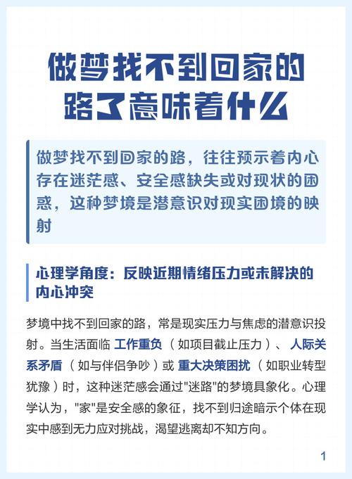 梦见回家路上总是遇到阻碍，这究竟是什么预兆？