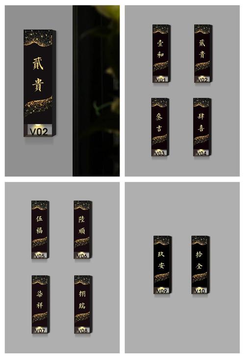 饭店包间门牌名字俩字大全有哪些，可以推荐一些饭店包厢门牌取名吗？