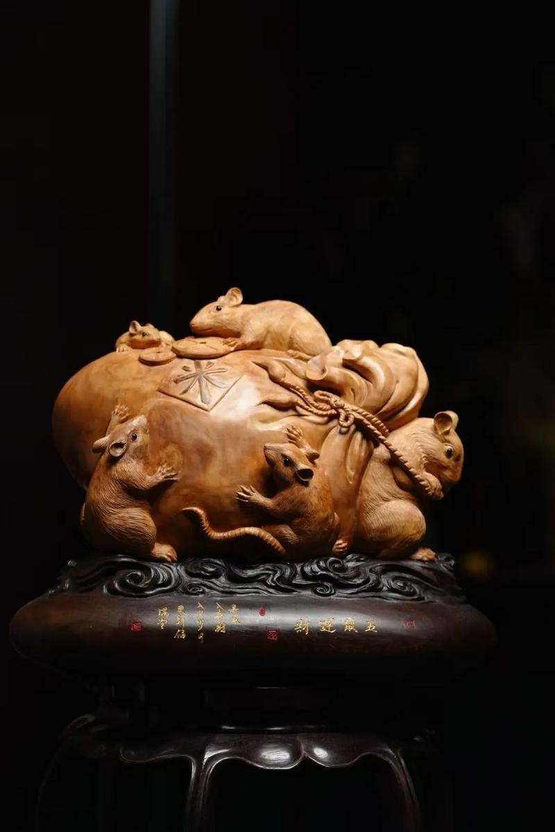 五只老鼠摆件的风水寓意和象征分别是什么？