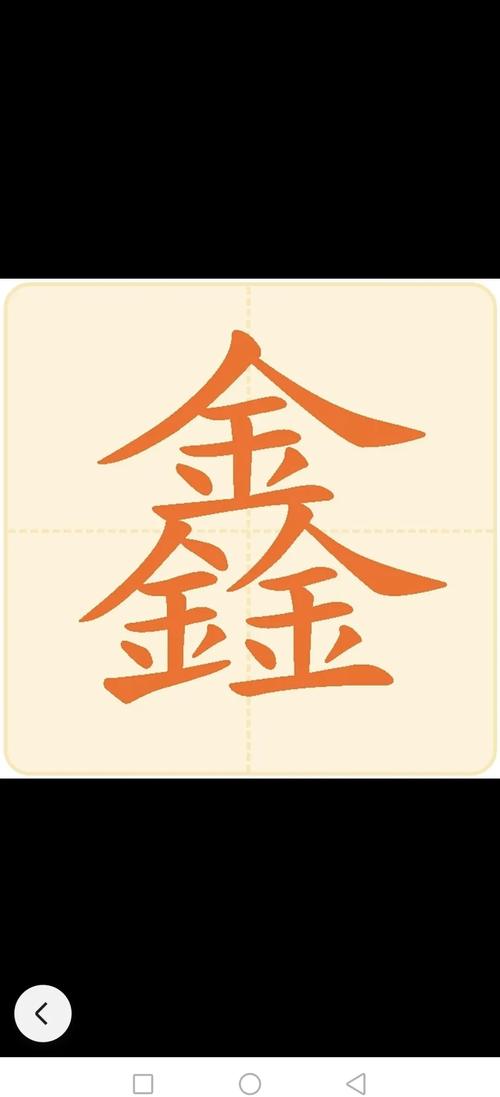 鑫字的含义是什么？它的五行属性又属于哪一类？