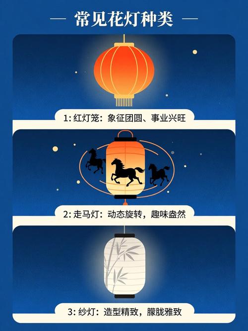 元宵节花灯的样式和寓意分别是什么？