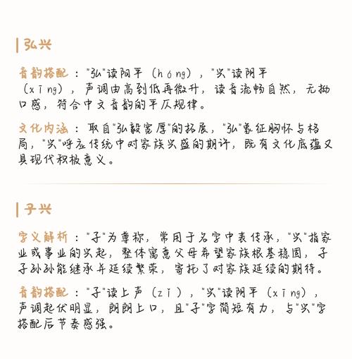有哪些男孩名字中包含兴字，兴字在名字中有什么寓意？