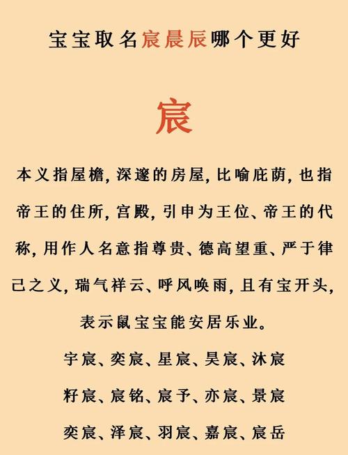 晨辰宸这个名字中，晨字的五行属性是什么？