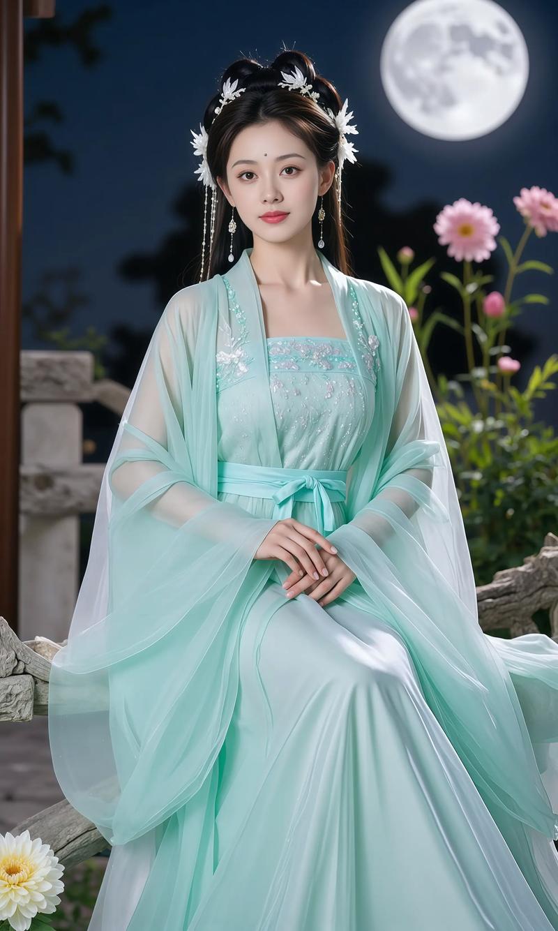 这款仙气飘飘的汉服名字叫什么有没有什么忒别的寓意呢？